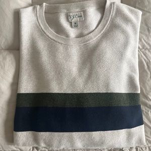 J.Crew Cotton piqué-stitch sweater